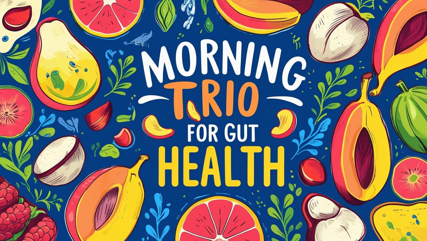 morning trio for gut health